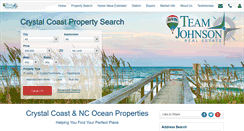 Desktop Screenshot of ncoceanproperties.com